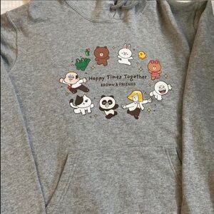 Uniqlo x Line Friends Hoodie Size XXS